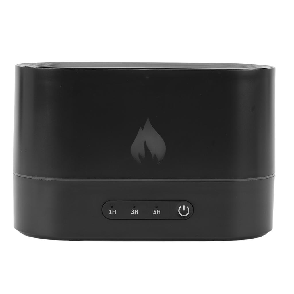 250ML 5V Fragrant Diffuser Simulated 3D Flame Aromatherapy Machine Humidifier for Home Bedroom