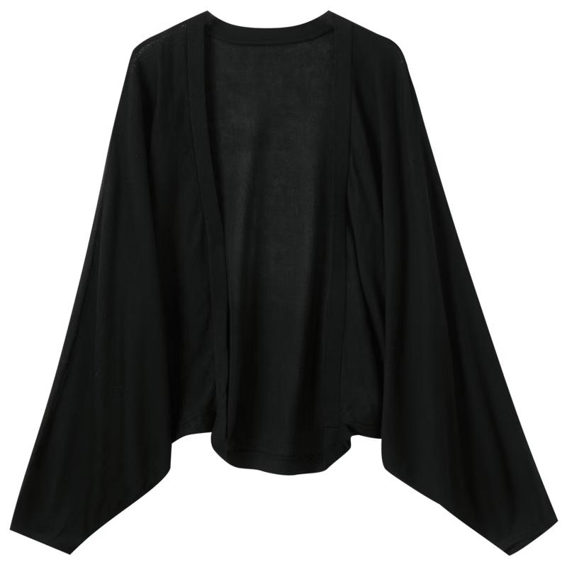 Women s 100% Lyocell Batwing Knit Cardigan L