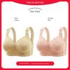Authentic New Style Bra for Women Aged 40 to 50, High-End Wireless Push-Up Anti-Sagging Bra for Plus-Size Women