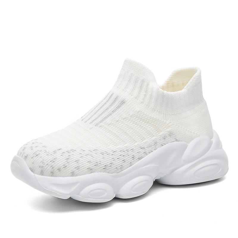 Newest Children'S Socks Shoes Breathable Lightweight Casual Running Shoes Cute Boys Girls Outdoor Nonslip Walking Sneakers