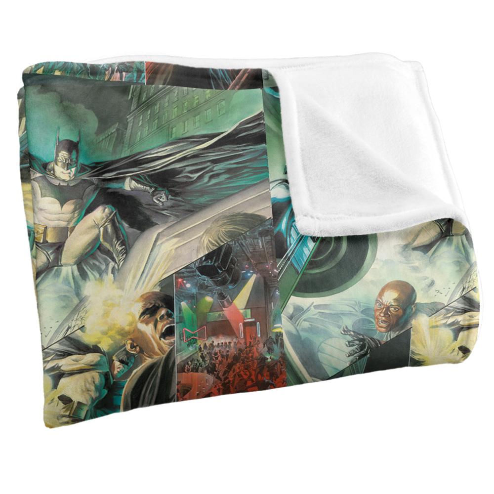 Batman Comic Collage Blanket