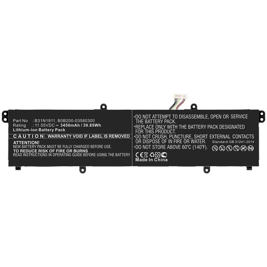 Coreparts Asus Laptop-Akku, Mbxas-Ba0240