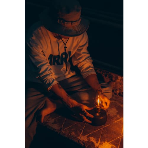 CAMPING MOON Candle Gas Lantern Nocturne Hoya Lantern Glove (Shape) [Replacement Parts] T-1-AT