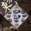 New Kiln-changed Kung Fu Tea Set Gift Box Set, a Complete Set of High-end Gifts for Household Chinese Ceramic Teapots