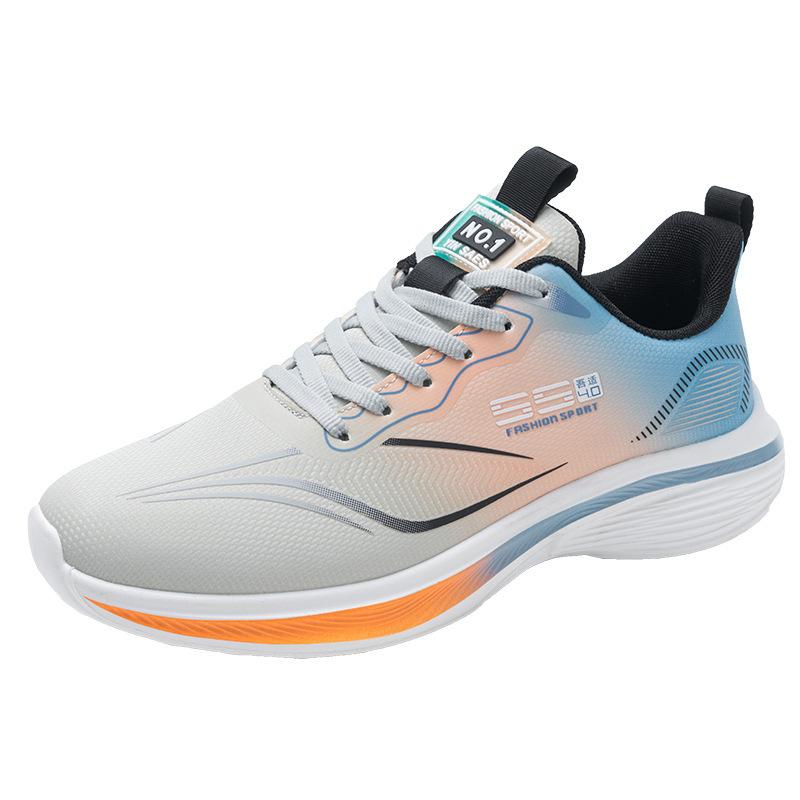Shoes autumn and winter men's shoes casual breathable waterproof wear-resistant lightweight leather surface winter fashion running sports shoes