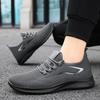 Men Casual Sport Shoes Breathable Lightweight Sneakers Outdoor Mesh Black Running Shoes Athletic Jogging Tenis Walking Shoes