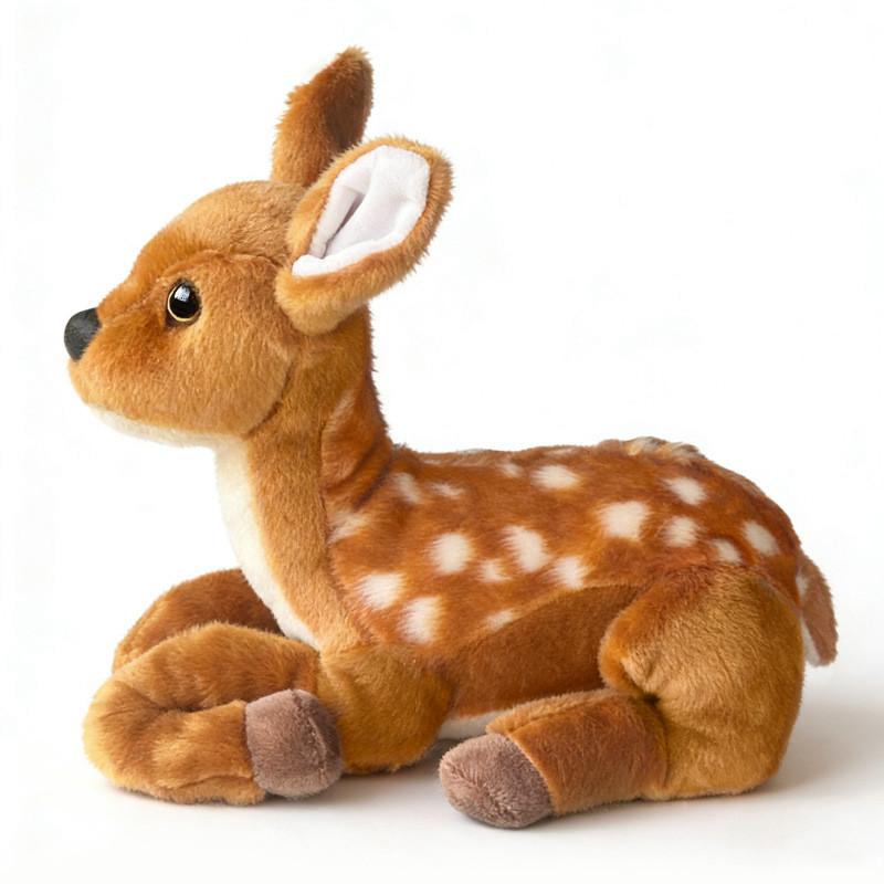 Plush Deer Toy With Pp Cotton Filling For Kids And Collectors Doe