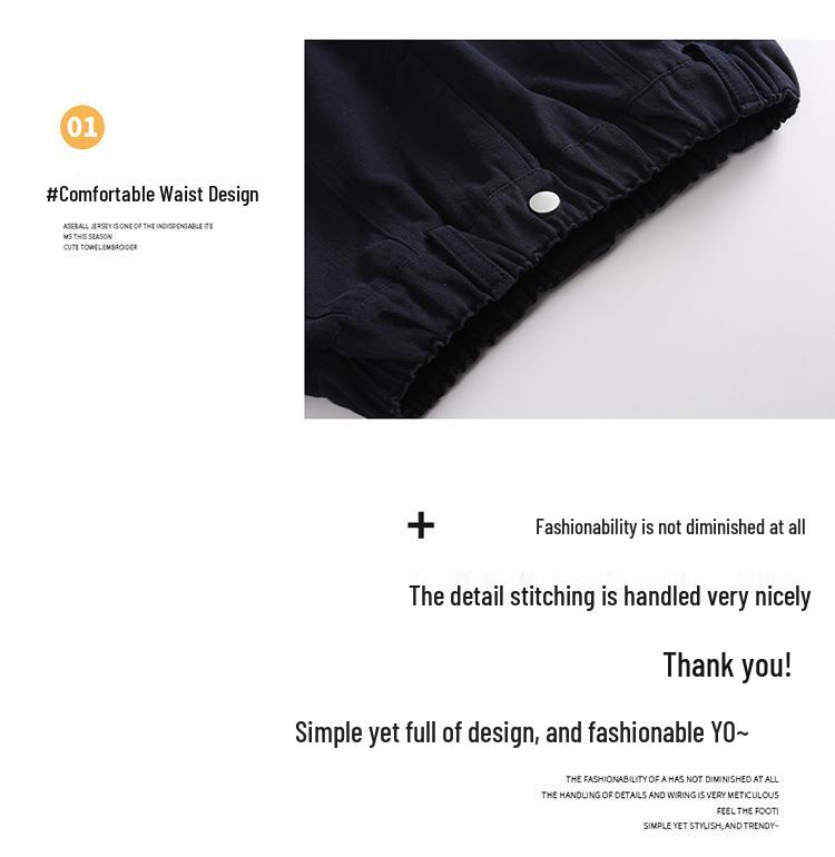 Girls' 2025 Autumn Casual Scimitar Pants: Versatile Korean Style for Big and Middle Kids