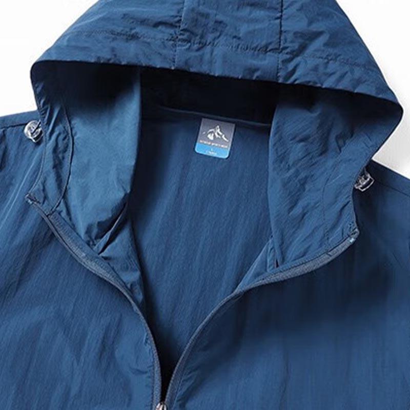 Jeanswest Men's Hooded UV Protection Jacket