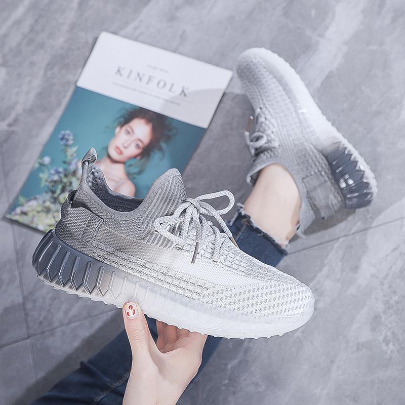 Coconut Autumn Sports Lightweight Gym ******** Rope Student Shock Absorption Running Shoes Soft-soled Running Shoes