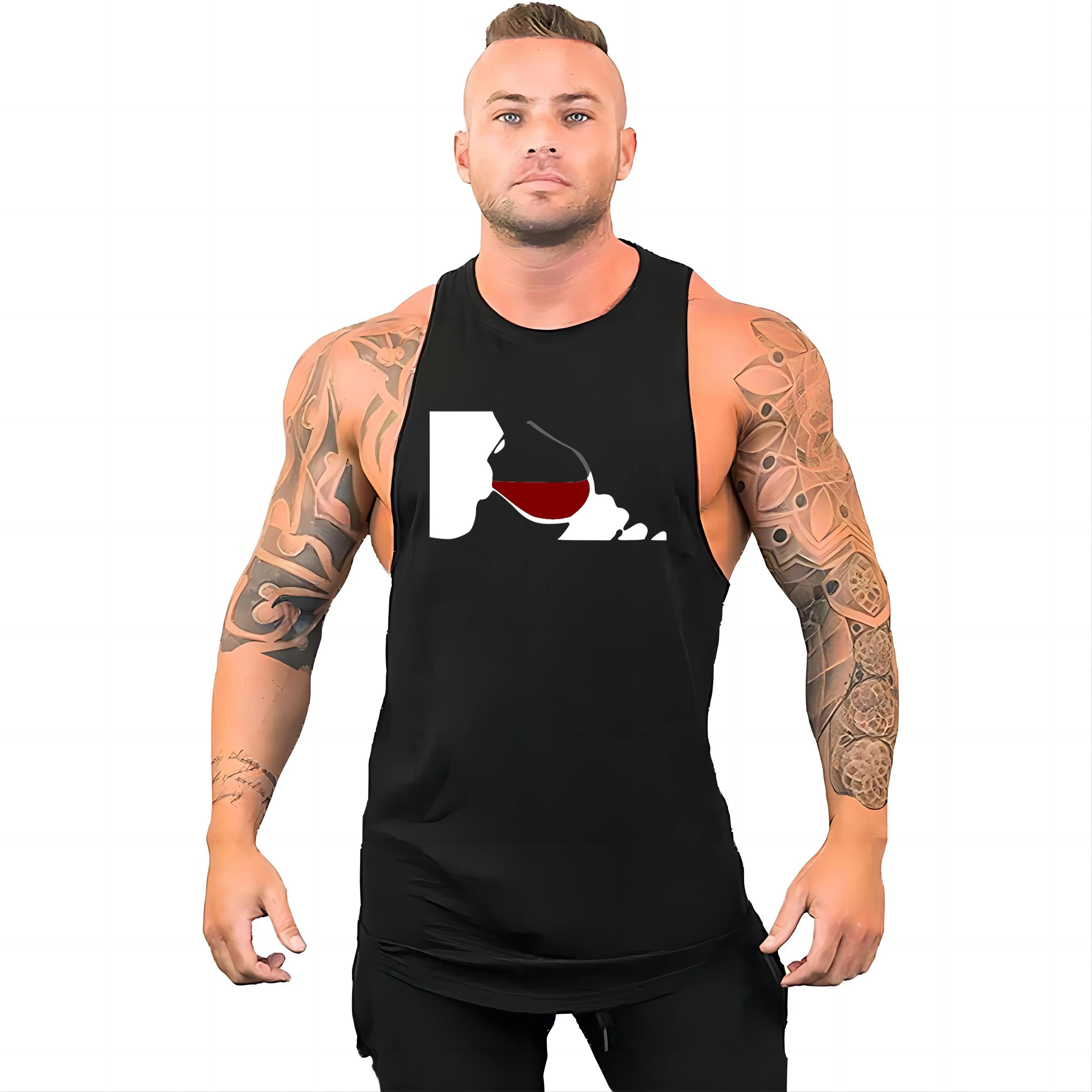 

Миллениум, модная спортивная рубашка с принтом «бокал красного вина», жилет для тренажерного зала, мужской жилет без рукавов для занятий спортом на открытом воздухе, забавные топы, спортивные четыре сезона XXL темно-синий