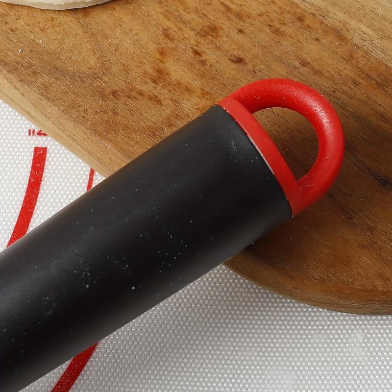 1PC pastry roller, T-shaped pizza roller, 201 stainless steel rolling pin, dough bread machine roller, baking tools