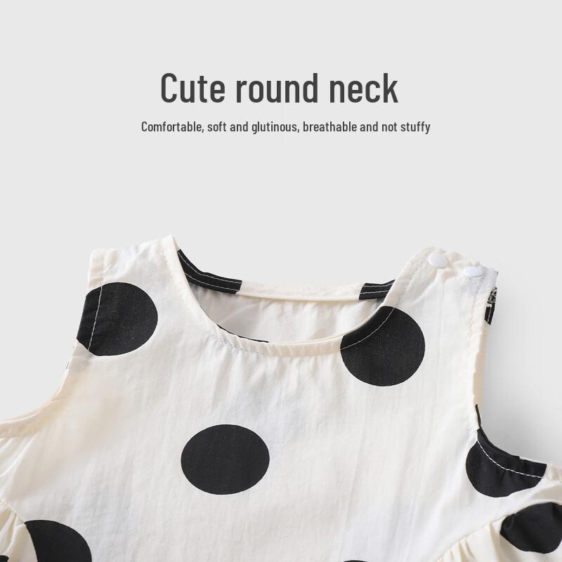 Youqi Girls' Summer Cotton Princess Dress