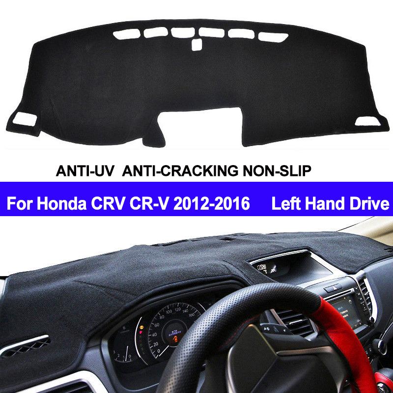 TAIJS Car Dashboard Cover Dash Mat Dash Pad DashMat Carpet ANti-UV NON-Slip For Honda CRV CR-V LHD 2012 2013 2014 2015 2016