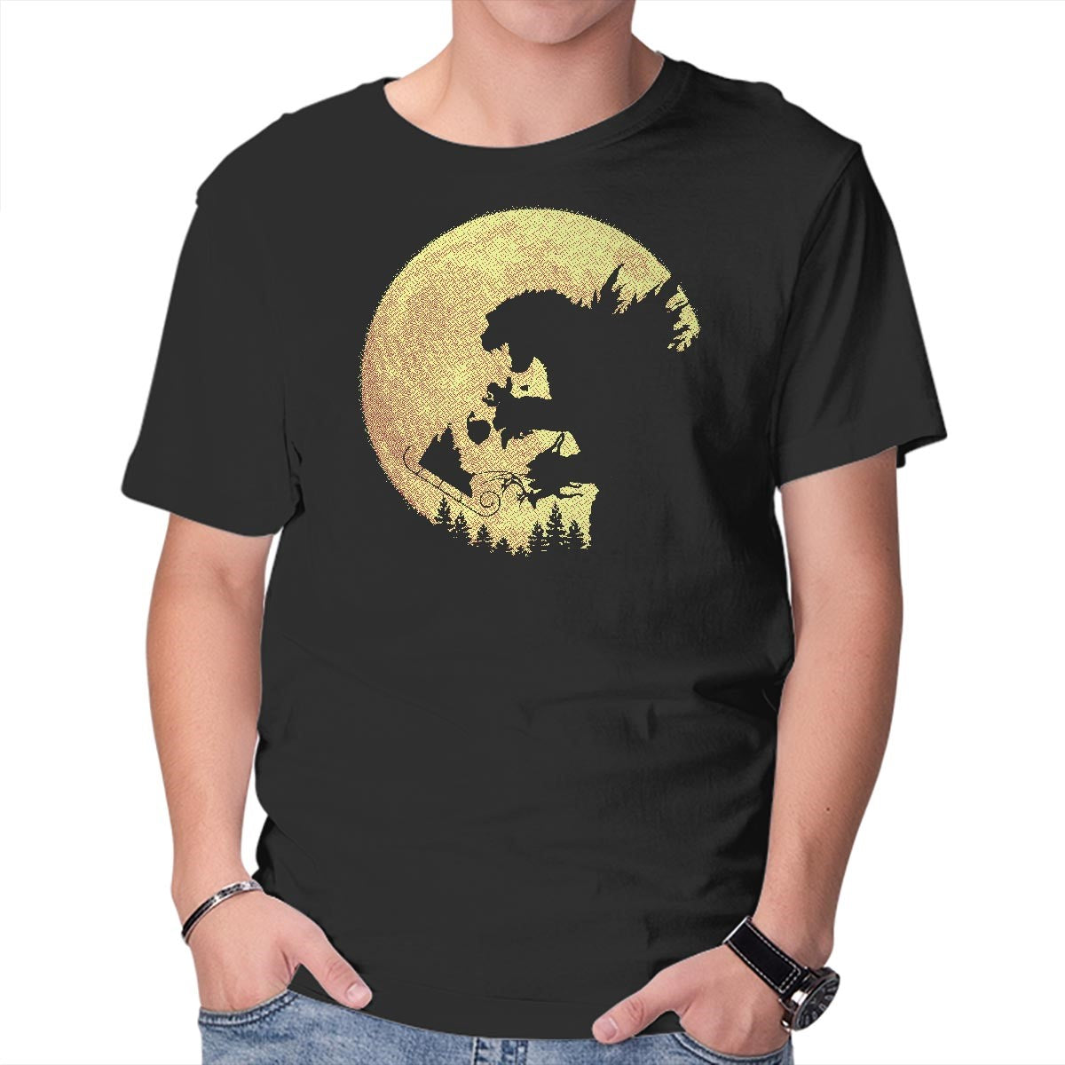 Unisex Crew Neck T-Shirt Noh! Noh! Noh! Graphic Short Sleeve Casual Tee XXXXL