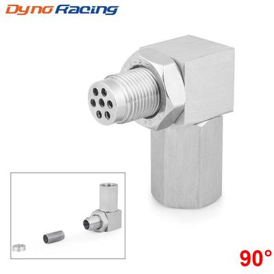 Universal M18*1.5 O2 Oxygen Sensor Extender 90 Degree 02 Bung Extension Catalytic Converter O2 Oxygen Sensor Spacer