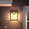 Solar Powered Sensing Waterproof Outdoor Wall Light with High  Quality Panels, Ideal for Villa Courtyards,  Home Exteriors
