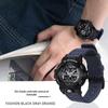 61S Reines Baumwoll-Canvas Uhrenarmband für CASIO G-SHOCK GA110/100DW-5600