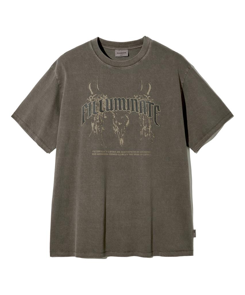 FILLUMINATE Zodiac Graphic T-Shirt - Brown