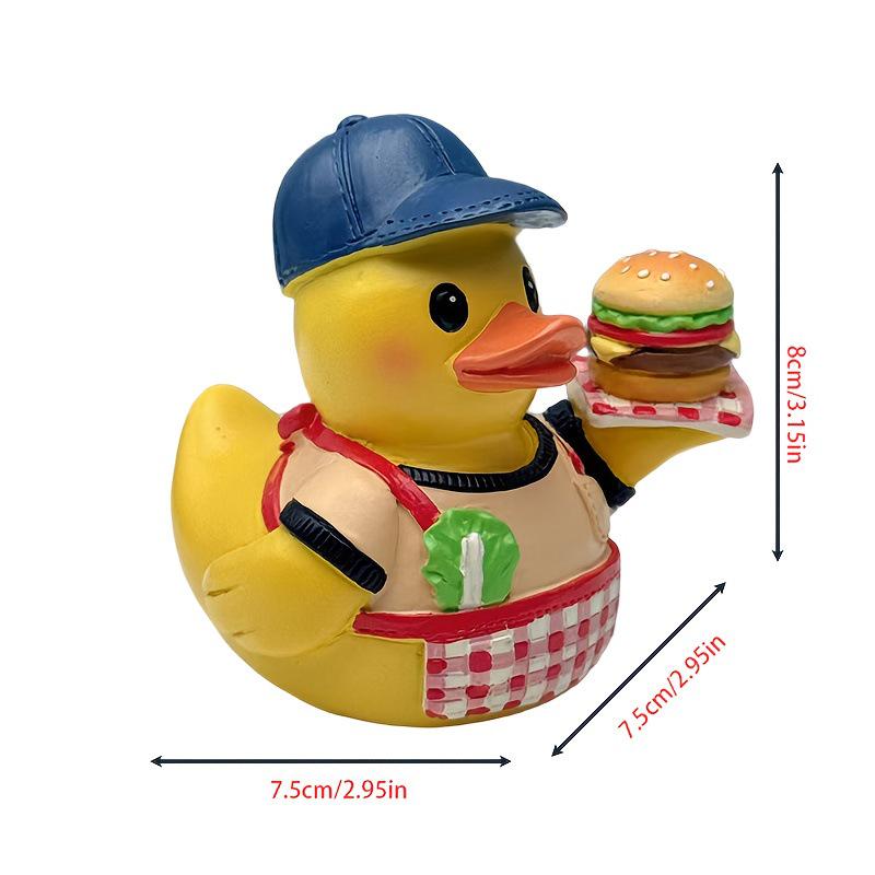 New Cross-Border Roast Duck and Hamburger Desktop Decorations