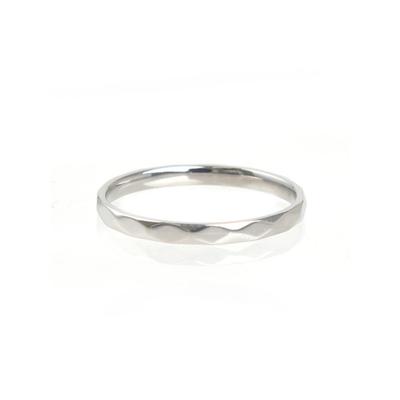 SCALETTO BLACK BAT401 [surgical steel]Cutting Simple Layered Ring