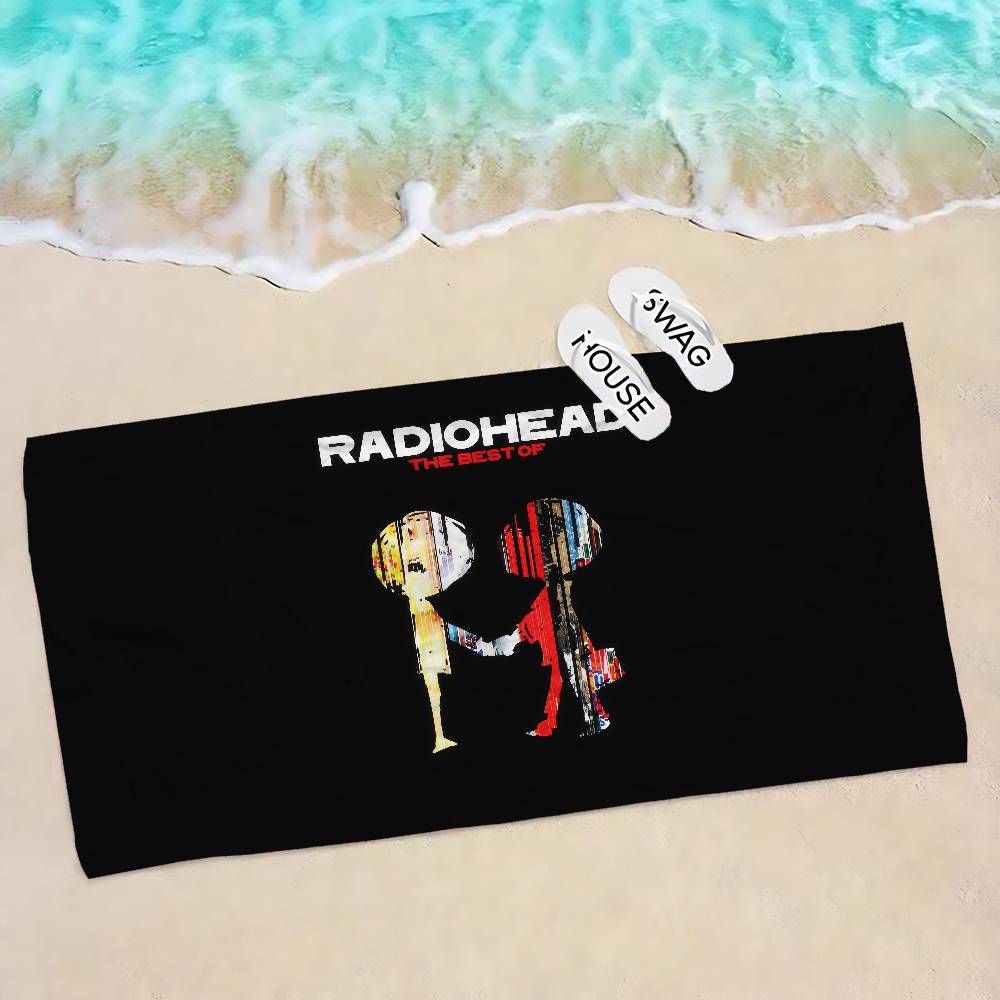 Shanika Chen Band R-Radioheads Microfiber Blanket Quick Drying Beach Towels Oversized Printing Super Absorbent Pool Towel Blanket