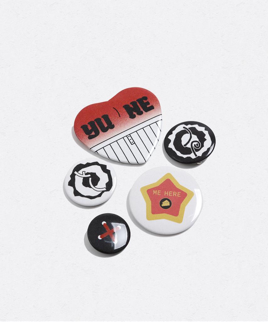 Yune Tiny Icons Pin Set