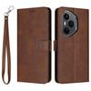 For Honor 400 Pro 5G (Global) Case Flip Stand PU Leather Wallet Phone Cover Calf Texture