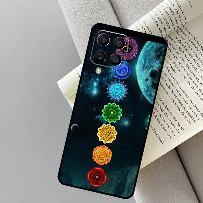 The Mandala Chakra Insist Yoga For Samsung Galaxy M13 M33 M14 M12 M32 M52 M31 M55 M15 M11 M21 M35 M53 M34 M54 M06 M16 Case