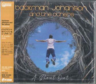 CD BACKMAN JOHANSON & THE OTHERS - A Shout Out PCD26135 P-VINE RECORDS 2025 Japan Obi Rock