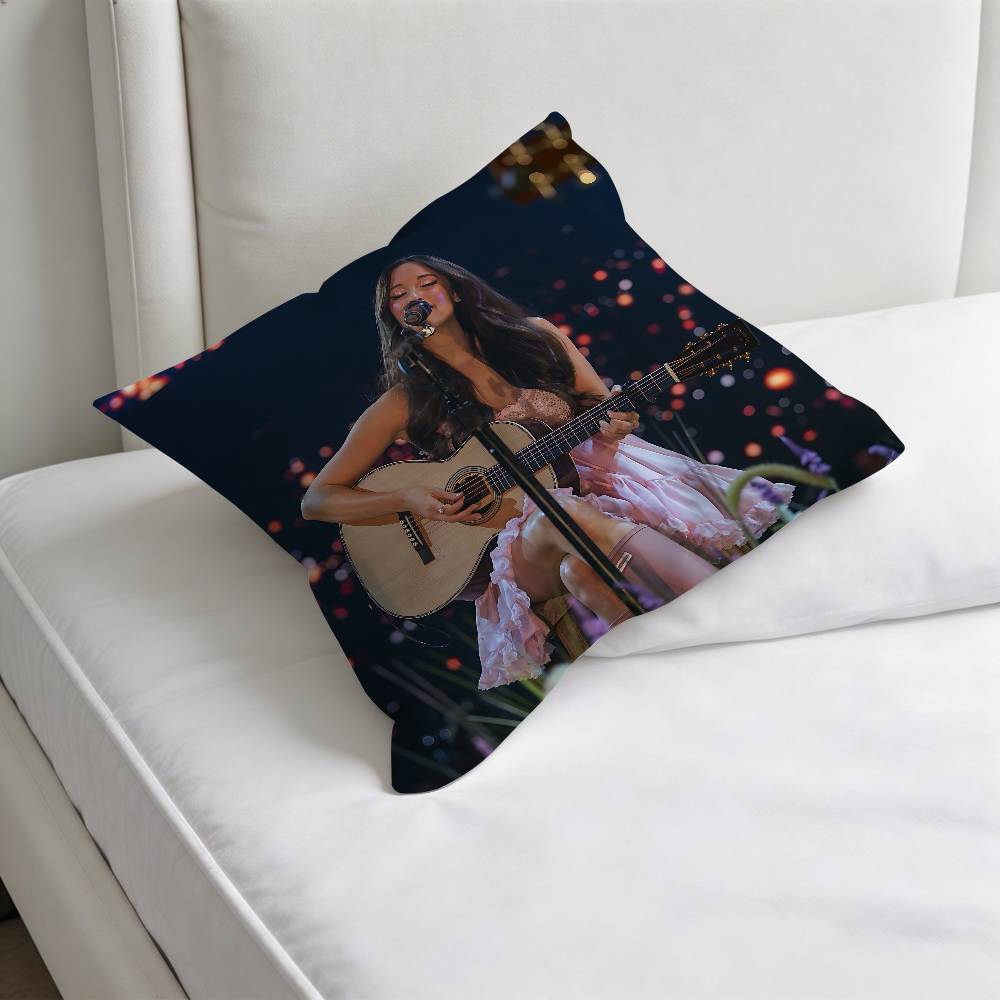 Middle Nowhere Kacey Musgraves Decorative Square Pillow Cover Modern Cushion Case for Living Room Bedroom 30x30cm 12x12in