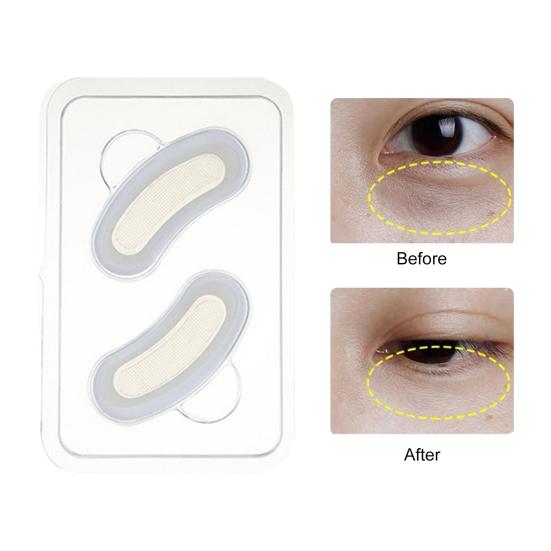 Yousheng 1 Pair Eye Patch Micro Needle Brighten Eyes Tone Recover Elasticity Hyaluronic Acid Anti Wrinkle Eye Patches for Girl