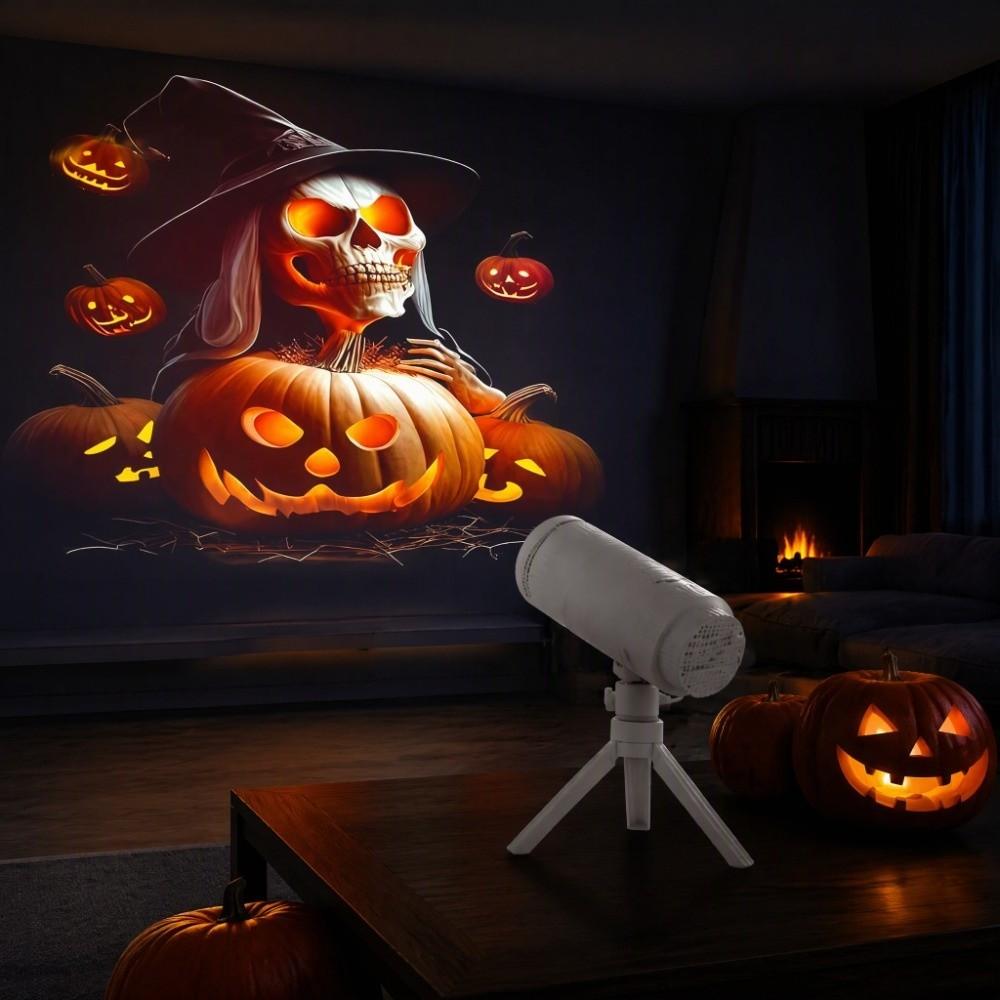 Creative Projector Lamp USB Powered Astronomical Telescope Shaped Light Holiday Themed Gatherings