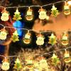 Snowman Christmas  Light String Santa Claus Xmas Ornaments Light Christmas Lights Strip  Home