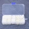 800pcsbox M3 Nylon Screw Nut Washer Combination Kit Fasteners Hardware AccessoriesWhite