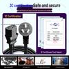 16A Large Three-Pin Plug To C13 Power Cord, 10A C13 End, 1.5/2.5 Square for PDU Server