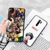 Black Case for Samsung Note 20 Lite S24 Ultra S23 A03 A05 A06 A11 A71 A15 A16 A13 A24 A25 A33 A52 A53 A50 M55 M35 Plus D-54 Hero Academia