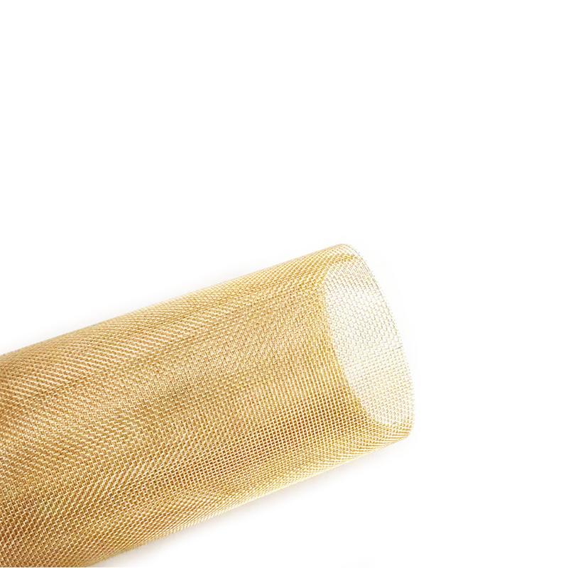 20-200Mesh Metal Mesh Shielding Fabrics Mesh Copper Wire Filter Net Non-magnetic Signal Screen Tool Parts Brass Woven Wire