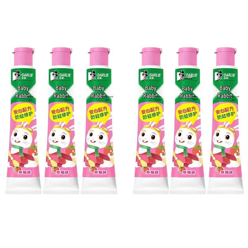 

Darlie Baby Rabbit Kids Toothpaste - Strawberry (6-Pack)