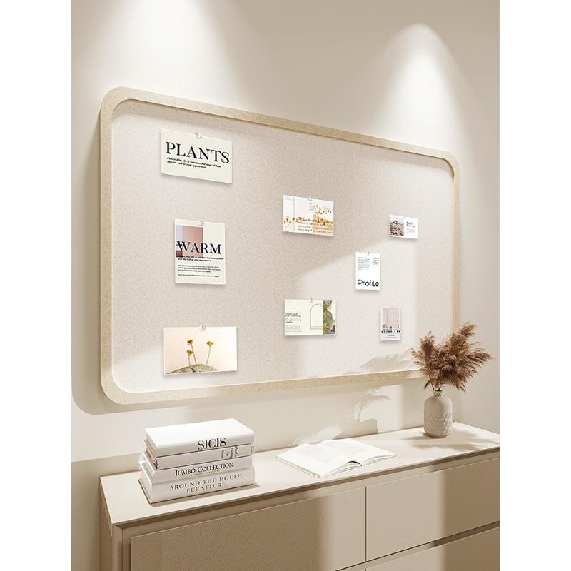 

Креативная фотовыставка на стене: Фетровая доска и пробковая доска для украшения Polaroid Atmosphere, установка без пробивания отверстий 40cm x 60cm