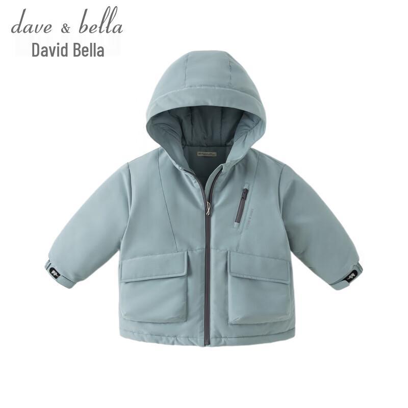 DAVE & BELLA Kids' Hooded Winter Puffer Jacket