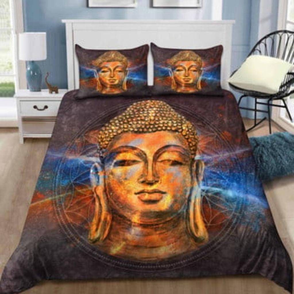 Ágytakarók Tmarc Tee Buddha Otthoni Ágynemű ágytakaró huzatkészlet