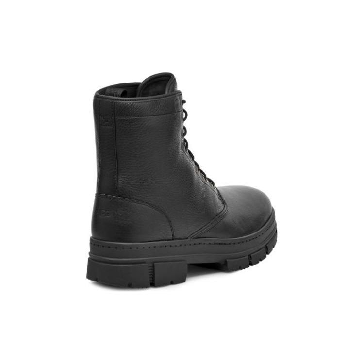 UGG Comfortable Martin Boots Men Boots Black 1131834-BLLE