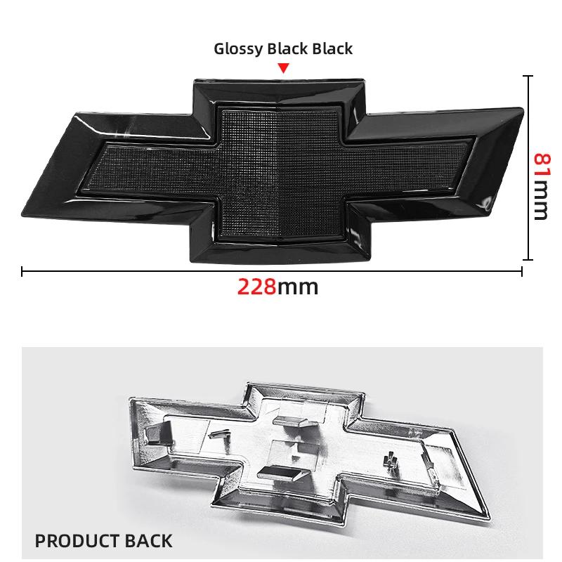 ABS Car Front Hood Emblem Sticker Rear Tail Trunk Badge Accessories for Chevrolet Epica Spark Aveo Captiva Cruze Malibu XL Trax