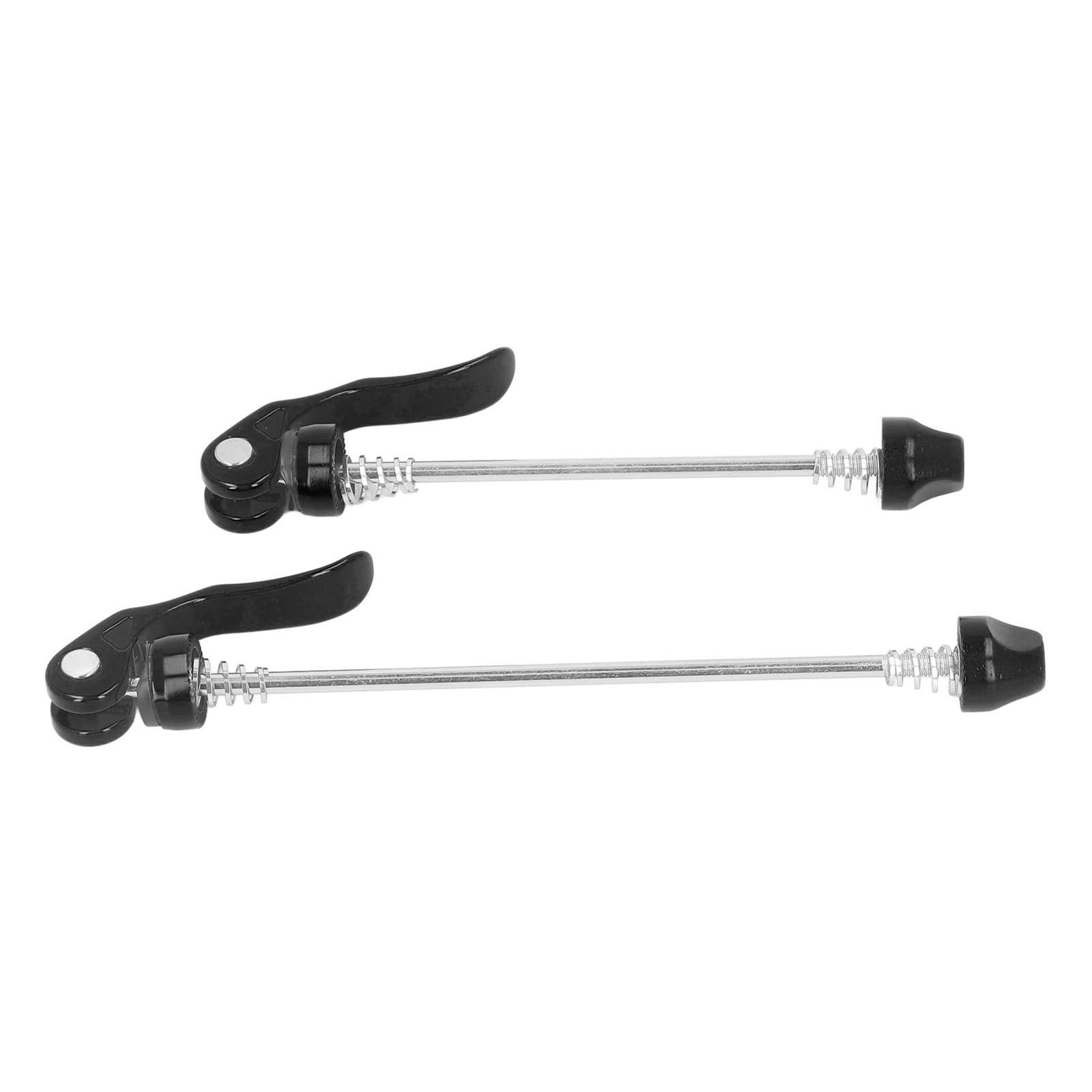 Bike Quick Release Skewers Bike Front and Rear Hub Skewers for Road Bike Mountain Bike BMX Black