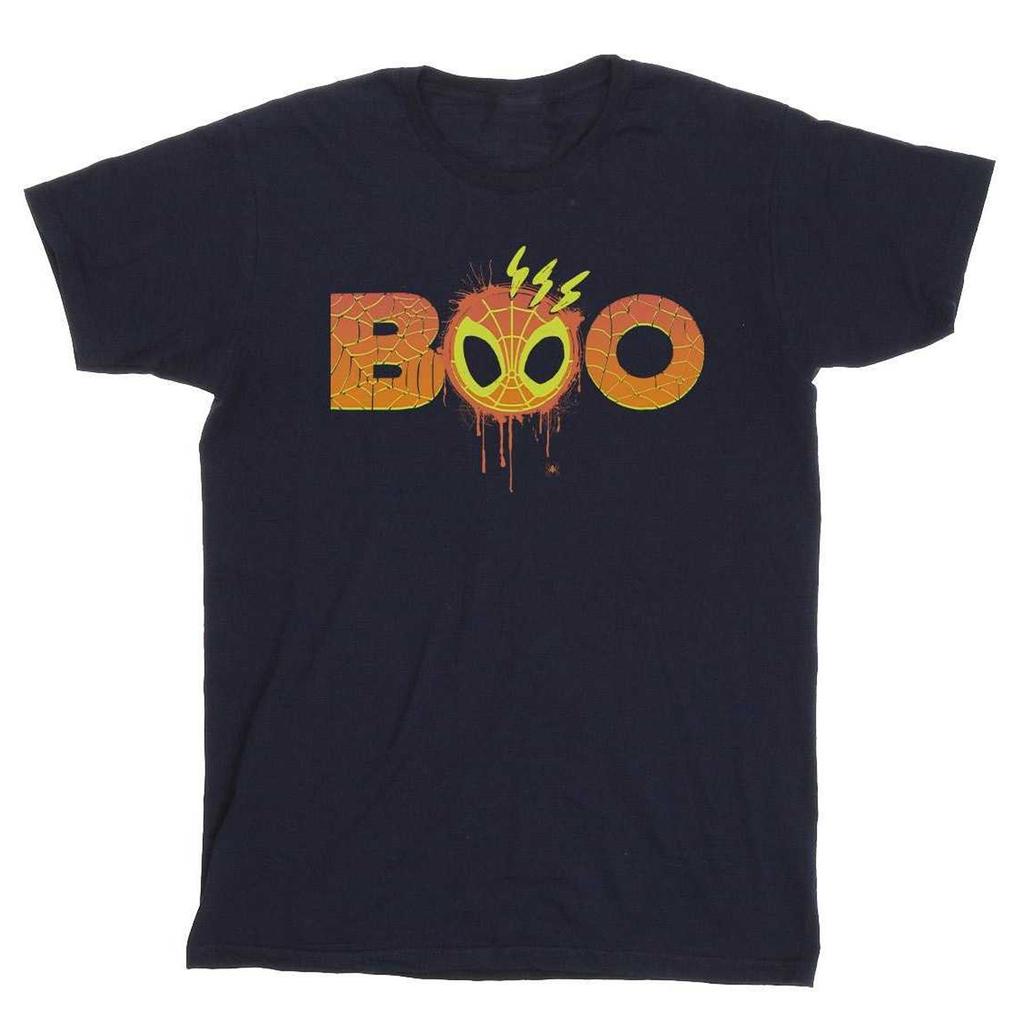 Spider-Man Boys Boo Cotton T-Shirt