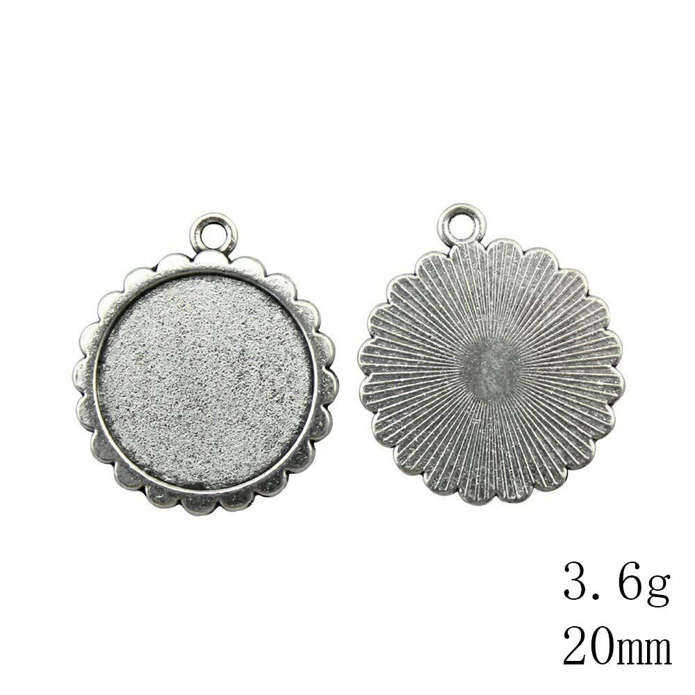 Bijuterii și Accesorii de Ziua Mamei Potrivite pentru Cabochon de Sticlă Rotund 20mm Bază Setare Tavă Bezel Piese Accesorii Bijuterii Accesorii pentru Bărbați