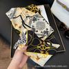 Long Silk Scarf Women's New Small Silk Scarf Printing Simulation Silk Tied Bag Streamer Explosion Sweet Little Scarf