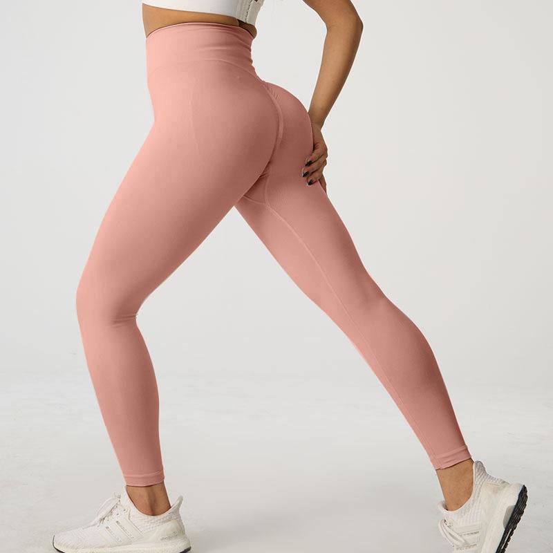 Spring Peach Hip Yoga Trousers Sports Cycling Pants Quick-drying Yoga Clothes High Waist Tight Fitness Pants