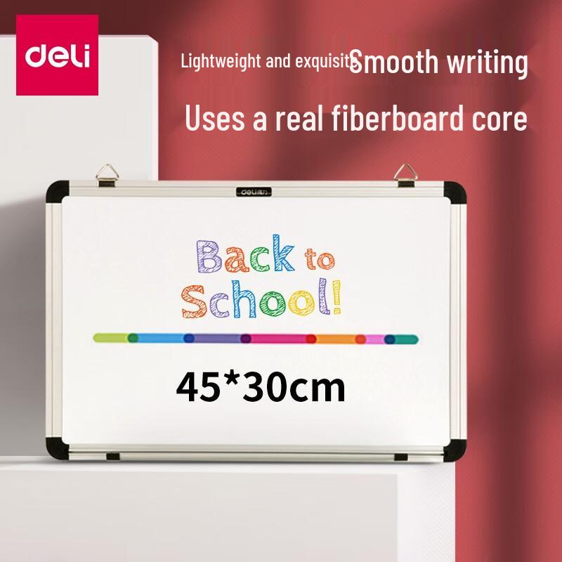 Deli Magnetic Hanging Whiteboard 45x30cm
